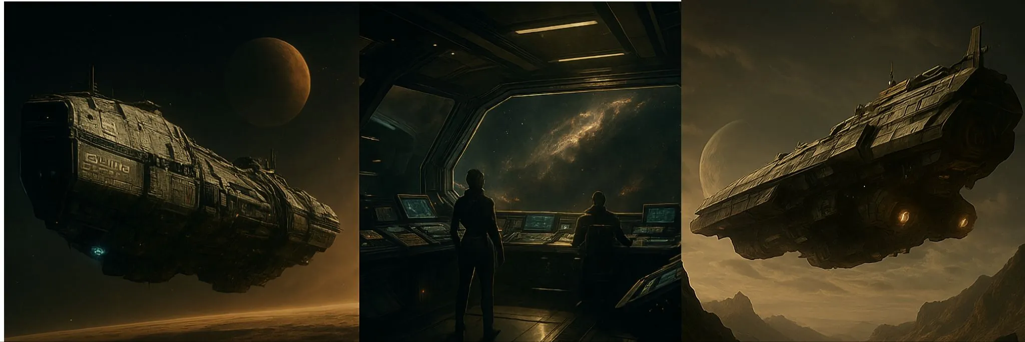 Starlight Ember Triptychon